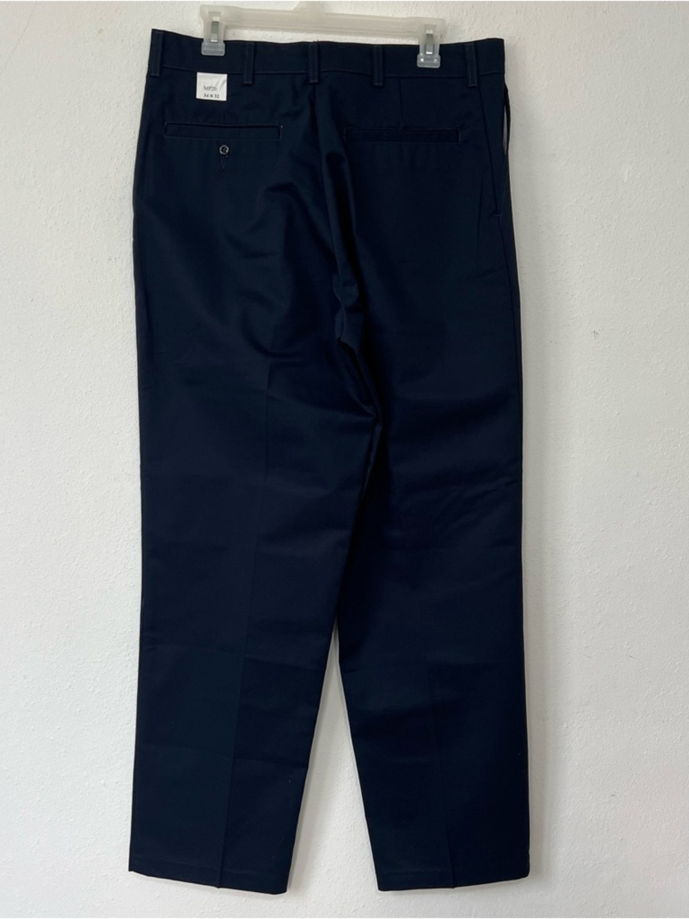 Set of 3 Pants MP20 Men Classic Blue Chinos Pants Size 34” x 32” Casual or Work - Picture 4 of 15